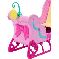 Barbie Nussknacker Schlitten mit Pferd