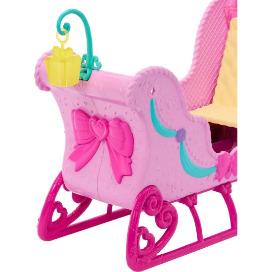 Mattel Barbie Nussknacker Schlitten mit Pferd 25JNH63