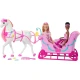 Mattel Barbie Nussknacker Schlitten mit Pferd 25JNH63