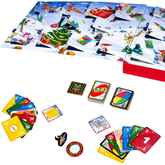 UNO Adventskalender 2026 Mattel UNO Adventskalender 2026 25JNL24