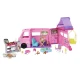 Barbie Traum-Caravan mit Zelt und Zubehör – Spielzeug für Kinder ab 3 Jahren, ideal für Abenteuer und Outdoor-Spiel.