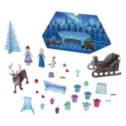 Frozen Adventskalender mit kleinen Puppen