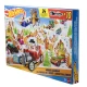 Hot Wheels Adventskalender mit 24 Türchen, Autos und winterlichem Zubehör