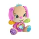 Sprechender Hund Fisher-Price Smiling and Learning interaktives Plüschtier für Kinder mit Liedern und leuchtendem Herz