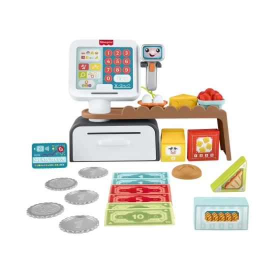 Sprechende interaktive Kasse Fisher-Price mit 15 Tasten und Scanner