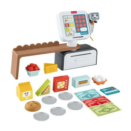 Sprechende interaktive Kasse Fisher-Price mit 15 Tasten und Scanner