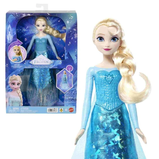 Frozen englischsprachig singende Elsa-Puppe mit Lichtern Mattel Frozen englischsprachig singende Elsa-Puppe mit Lichtern