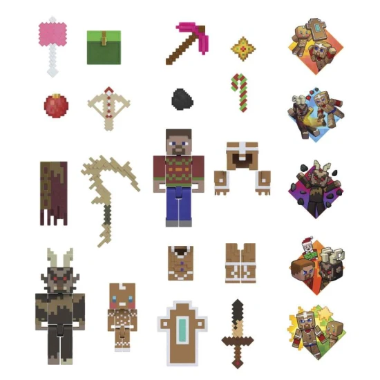 Minecraft Adventskalender Mattel Minecraft Adventskalender 25JMP70