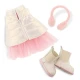 Lucky Doggy Kleidungsset für Hund – Pink Dream