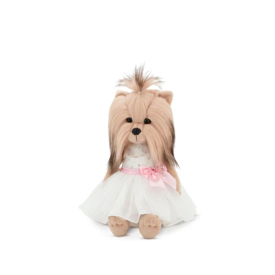 Lucky Doggy Plüsch Hündin Yorkshire - Yoyo White Elegance Orange Toys