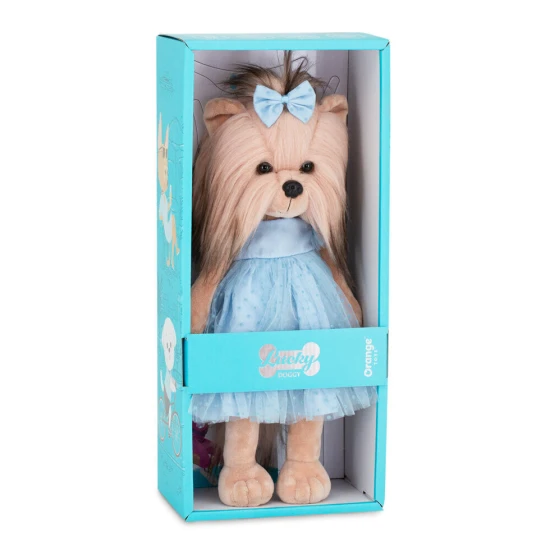 Lucky Doggy Plüschhund Yorkshire Terrier – Yoyo Blue Dream