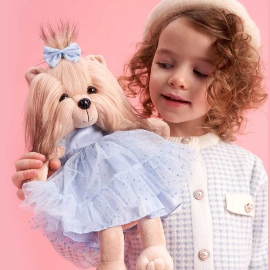 Lucky Doggy Plüschhund Yorkshire Terrier – Yoyo Blue Dream