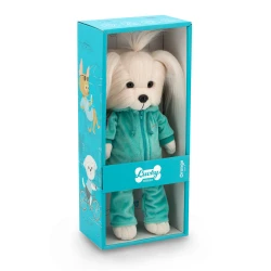 Lucky Doggy Plüschhund Malteser Hündin – Mimi Fitness Mint