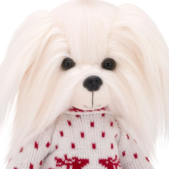 Lucky Doggy Plüschhund Malteser Hündin – Mimi Scandinavian Motif