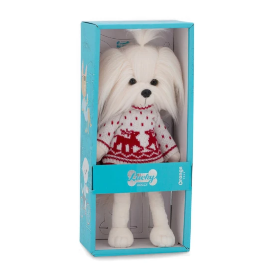 Lucky Doggy Plüschhund Malteser Hündin – Mimi Scandinavian Motif