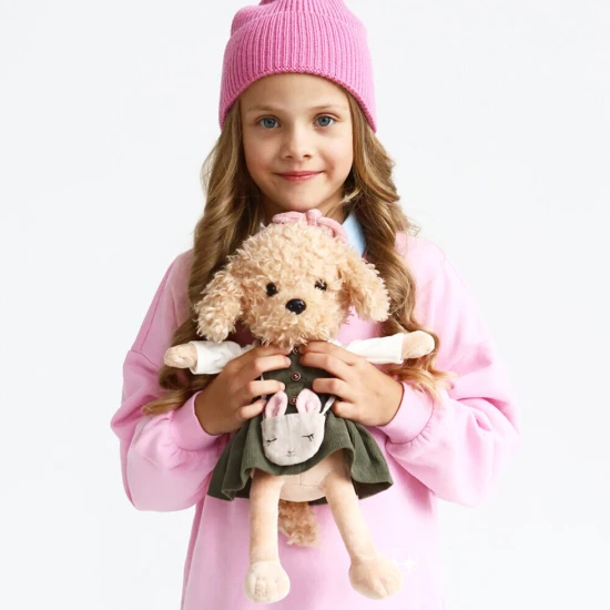 Lucky Doggy Plüschhund Pudel – Fendy Paris Travel