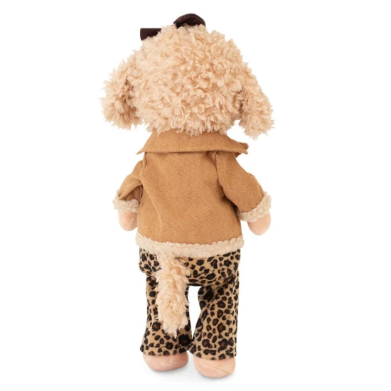 Lucky Doggy Plüschhund Pudel – Fendy Leopard Outfit