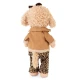 Lucky Doggy Plüschhund Pudel – Fendy Leopard Outfit