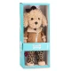 Lucky Doggy Plüschhund Pudel – Fendy Leopard Outfit