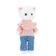 Lucky Kitty Plüschkatze Sophie – Denim Hearts