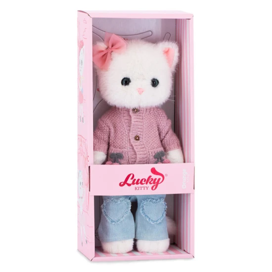 Lucky Kitty Plüschkatze Sophie – Knitted Cherries