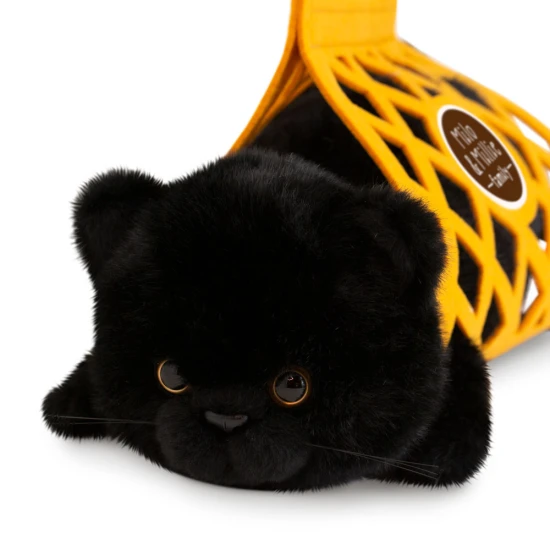 Milo&Millie Plüschkatze Milo schwarz 35 cm