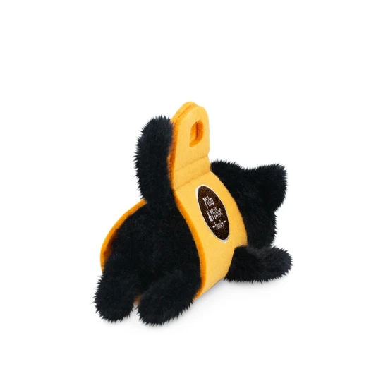 Milo&Millie Plüschkätzchen schwarz 13 cm