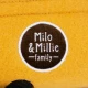 Milo&Millie Plüschkätzchen schwarz 13 cm