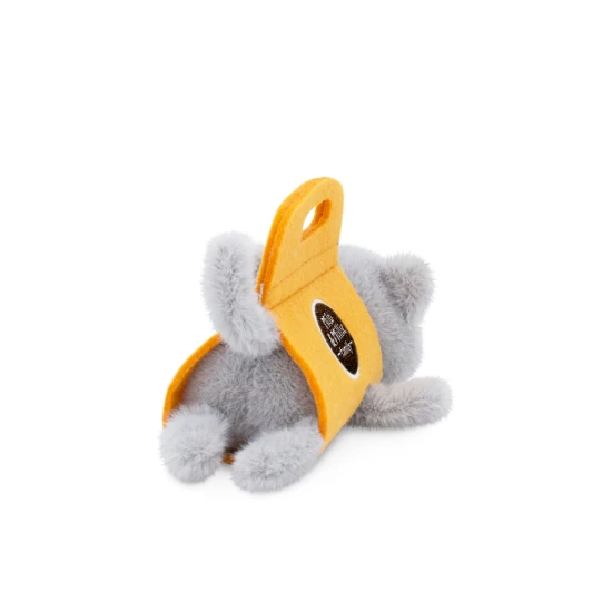 Milo&Millie Plüschkätzchen grau 13 cm