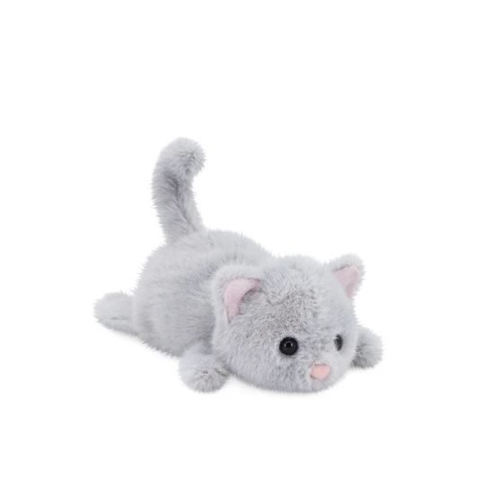 Milo&Millie Plüschkätzchen grau 13 cm