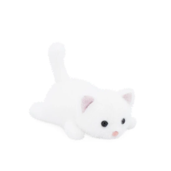 Milo&Millie Plüschkätzchen weiß 13 cm
