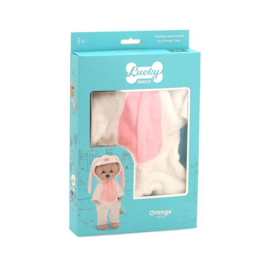 Lucky Doggy Hundebekleidungsset Bunny Orange Toys