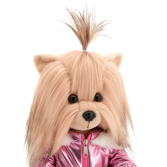 Lucky Doggy Plüschhund Yorkshire Terrier – Yoyo Mountain Stroll Orange Toys