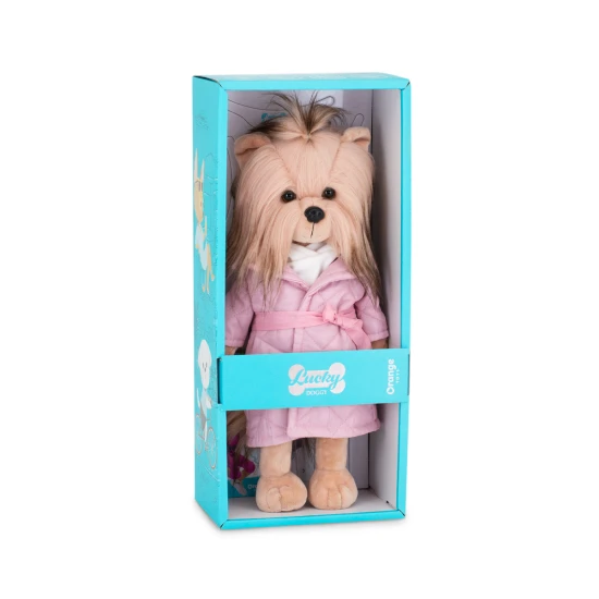 Lucky Doggy Plüsch Hündin Yorkshire - Yoyo Lavender Evening Orange Toys