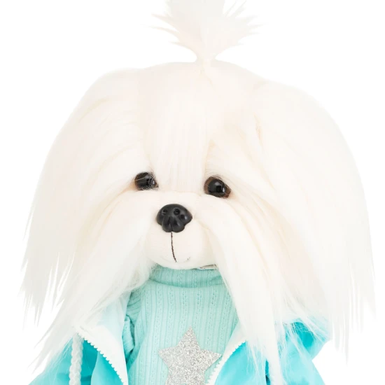 Lucky Doggy Plüschhund Malteser-Hündin - Mimi Rainy Day Orange Toys