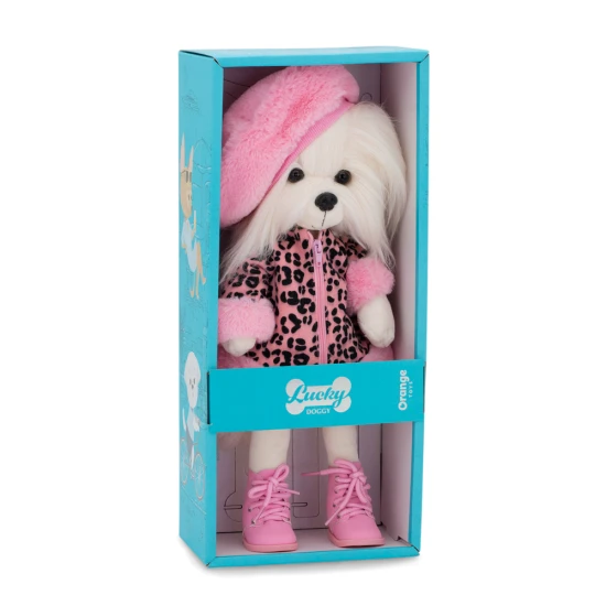 Lucky Doggy Plüsch Hündin Malteser - Mimi Mon Amour Orange Toys