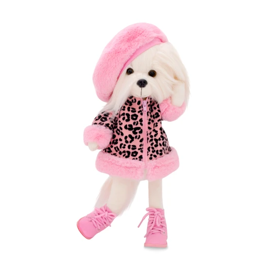 Lucky Doggy Plüsch Hündin Malteser - Mimi Mon Amour Orange Toys