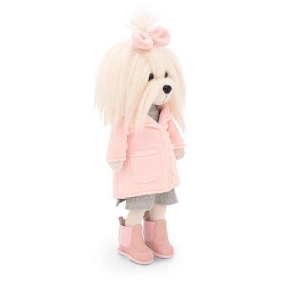 Lucky Doggy Plüschhund Malteser Hündin – Mimi Fashion Winter Lucky Doggy Plüsch Hündin Malteser - Mimi Fashion Winter Orange Toys