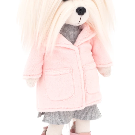 Lucky Doggy Plüschhund Malteser Hündin – Mimi Fashion Winter Lucky Doggy Plüsch Hündin Malteser - Mimi Fashion Winter Orange Toys