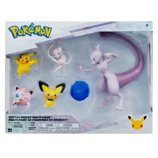 Orbico Pokémon 5er-Figurenset (Pikachu, Pichu, Mew, Jigglypuff und Mewtwo) Orbico Pokémon 5er-Figurenset (Pikachu, Pichu, Mew, Jigglypuff und Mewtwo)