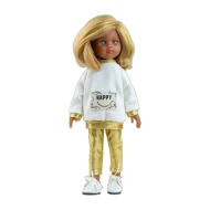 Puppe Kira – mit Bubikopf-Frisur