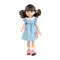 Puppe Carol – im gepunkteten Kleid Puppe Carol – im gepunkteten Kleid