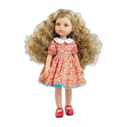 Puppe Carla – im roten Kleid Puppe Carla – im roten Kleid