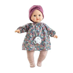 Babypuppe Sonia – im geblümten Kleid