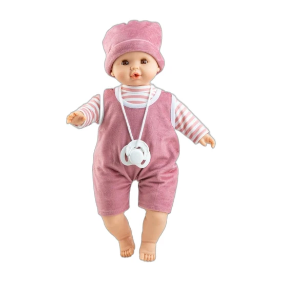 Paola Reina Babypuppe Alex – im altrosa Outfit