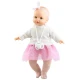 Paola Reina Babypuppe Sonia – im weißen Pullover