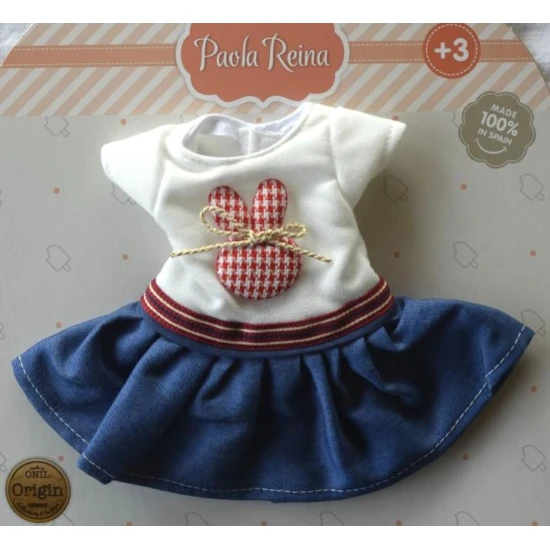 Paola Reina Kleidung für Puppe Caya – mit Hasenmotiv Paola Reina Kleidung für Puppe Caya – mit Hasenmotiv