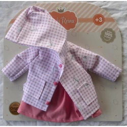 Kleidung für Puppe Rosa 32 cm