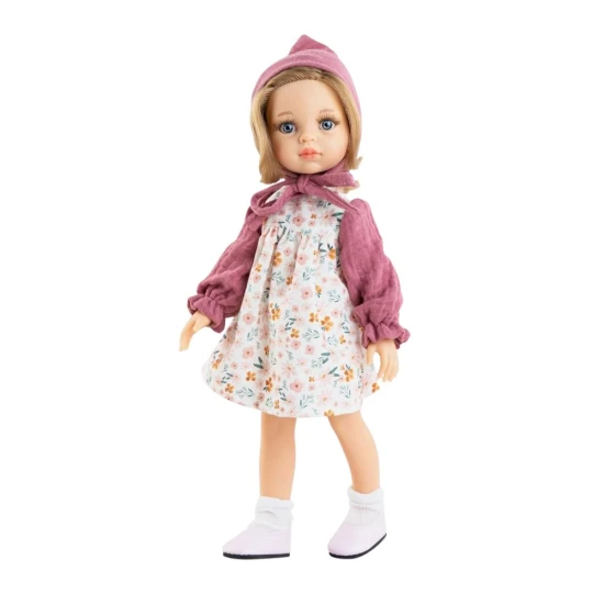 Paola Reina Kleidung für Puppe Carla – mit rosa Pullover