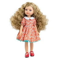 Kleidung für Puppe Carla – geblümtes Kleid